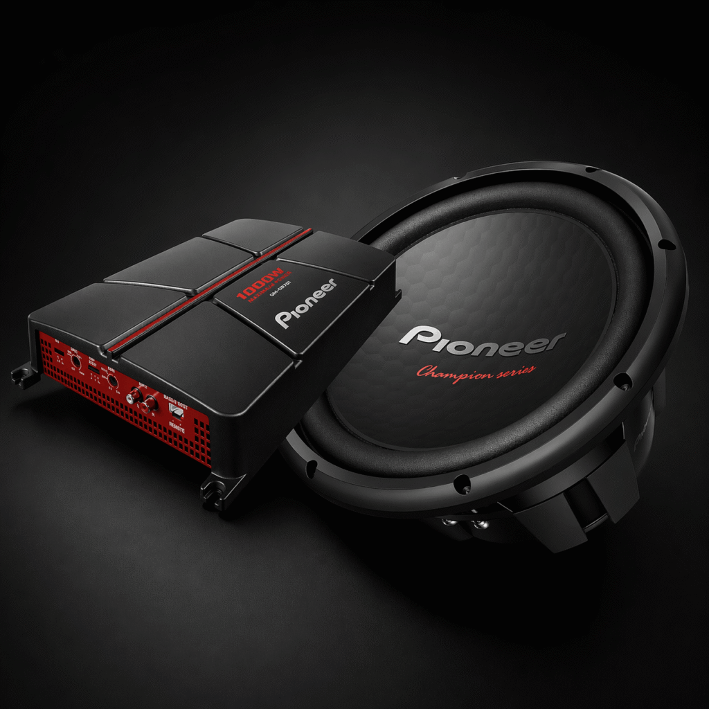 Car Audio Subwoofer and Amplifier Installationn
