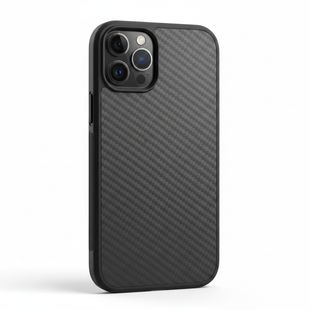 Real carbon fiber phone case